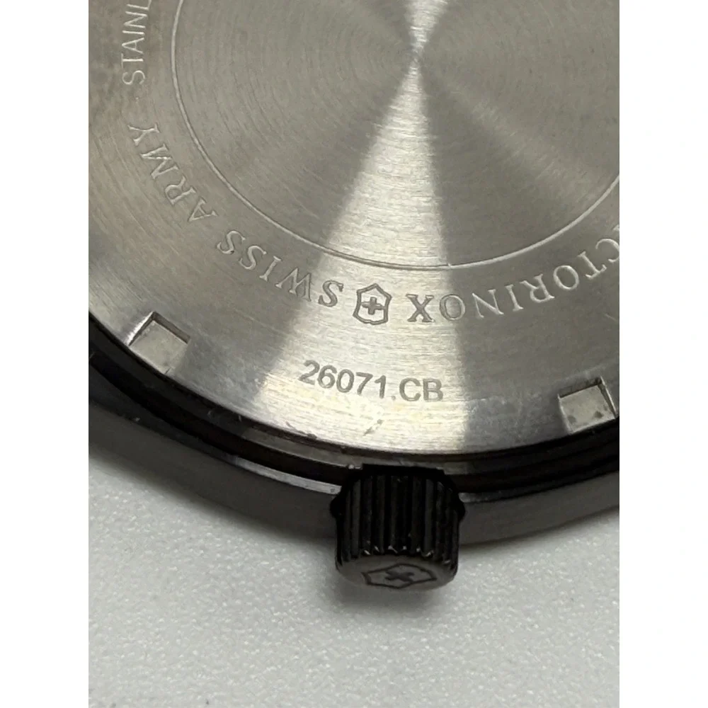 Victorinox 26071.CB New Battery Garrison Mens Watch 40MM 8